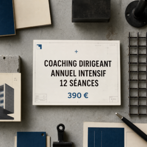 Coaching Dirigeant Annuel Intensif 12 Séances
