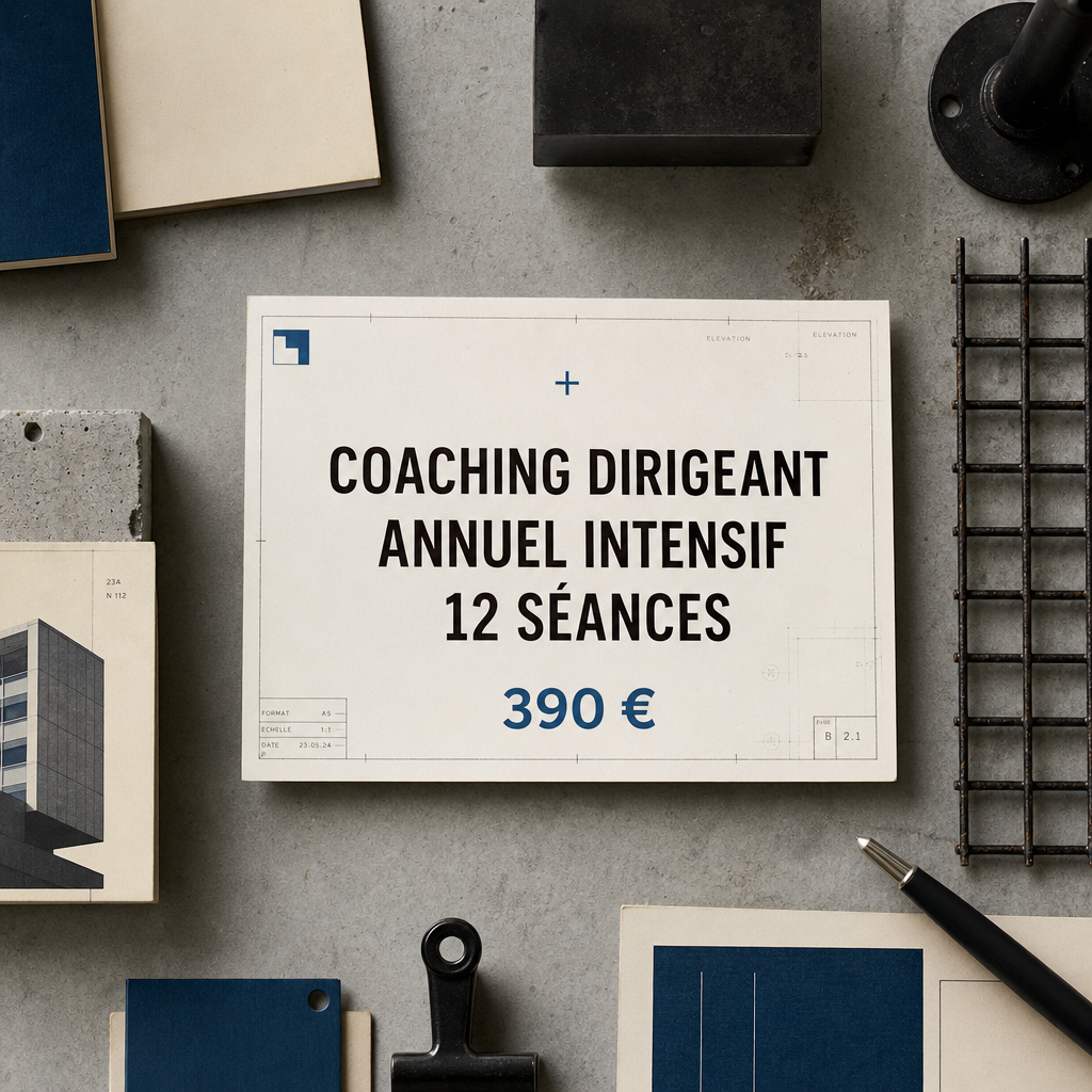 Coaching Dirigeant Annuel Intensif 12 Séances